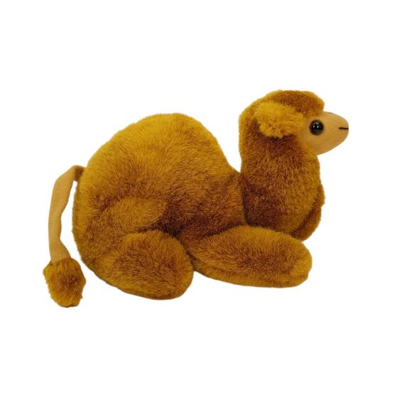Steven Smith Camel Plush Stuffed Animal Toy Laying Down One Hump Realistic - Picture 4 of 8